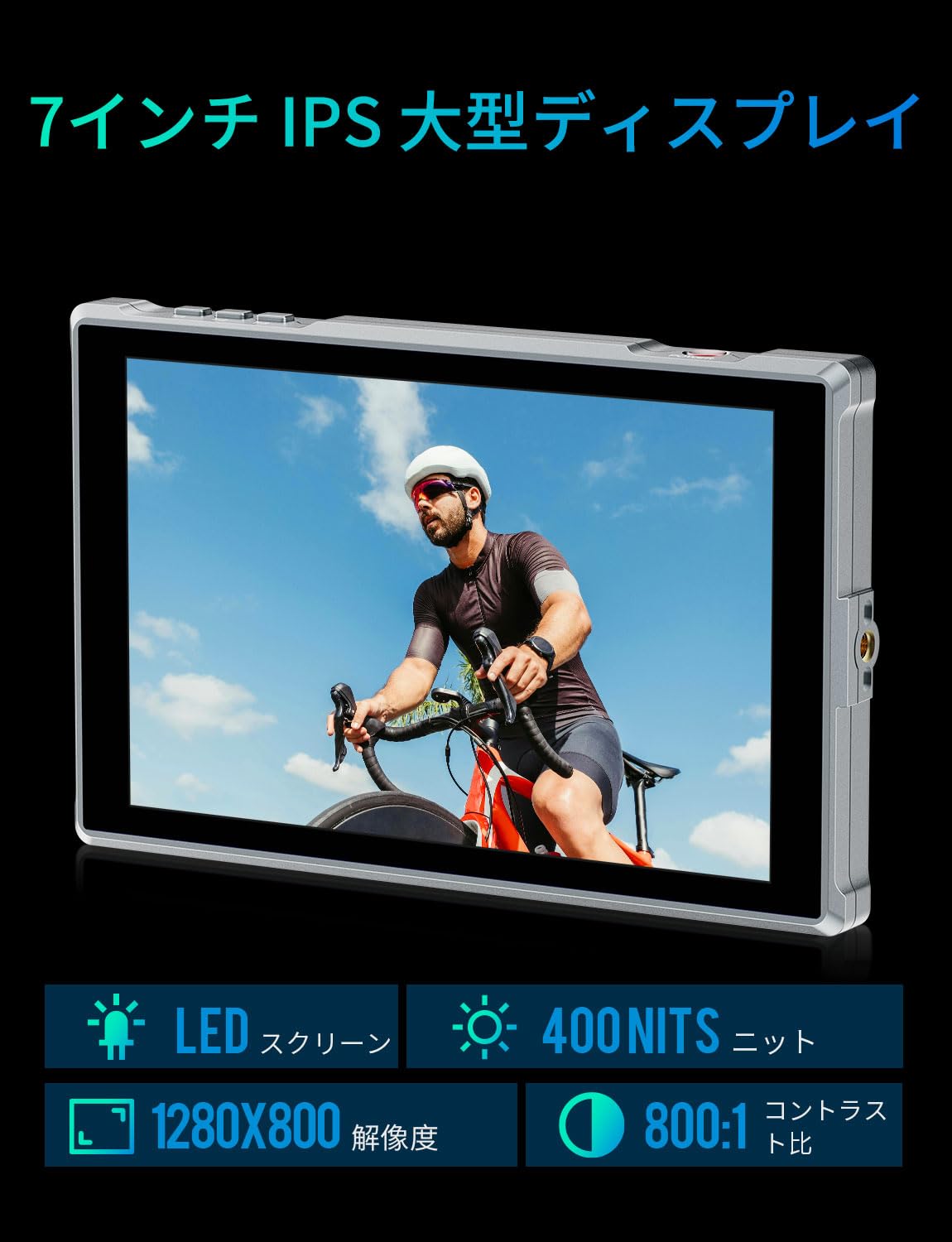 Amazon.co.jp: FEELWORLD FW759 PRO 7インチ IPS ビデオモニター 超薄
